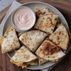 Bacon Ranch Chicken Quesadillas