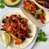 Fajitas De Legumes E Feijão Preto (Com Abacate)