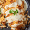 Frango Com Crosta De Parmesão